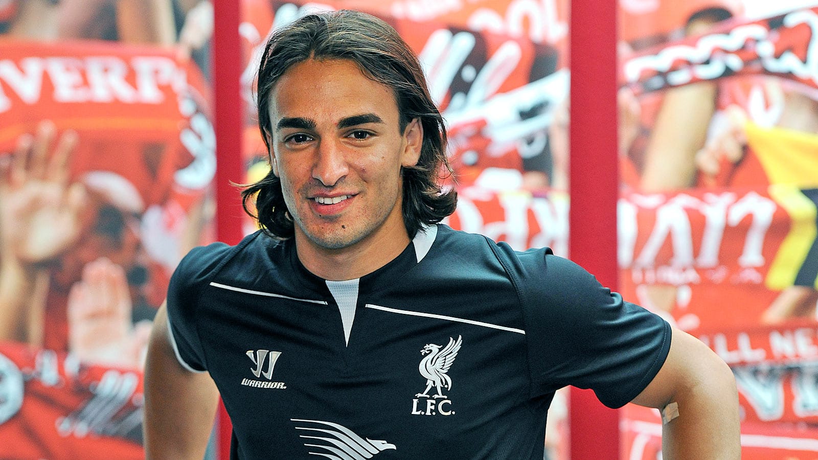 Liverpool FC Unveil New Signing Lazar Markovic